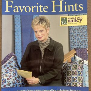 Sewing with Nancy’s Favorite Hints