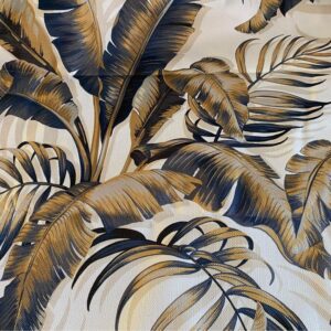 27 Yards (9pc)- Tropical Banana Leaf Lightweight Vinyl