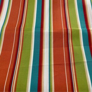 3pc Richloom Solarium Outdoor Striped Fabric (5 yards total)