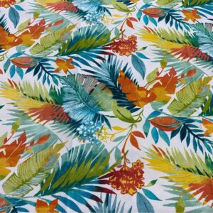 3pc (6Y) Mill Creek Tomesa Printed Poly Outdoor Fabric in Bermuda