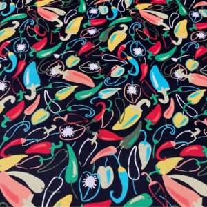 2.2 Yards Jalepeno Cotton Fabric