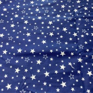 1.4 Yards Robert Kaufmann Cozy Cotton Stars Flannel Fabric