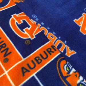 2pc Auburn Fleece Fabric