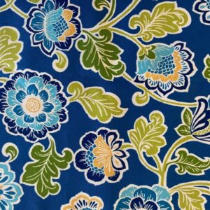 8 Yards BHG Blue Floral Indoor/Outdoor Fabric