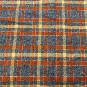 1.2 Yards Mammoth Retro Plaid Flannel in Rust
