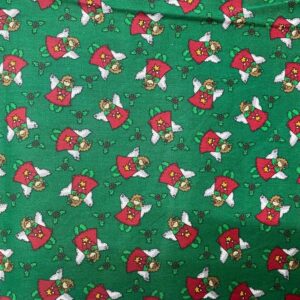 6 Yards Vintage Christmas Cotton Fabric