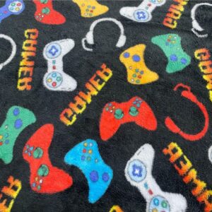4pc Gamers Fleece Fabric
