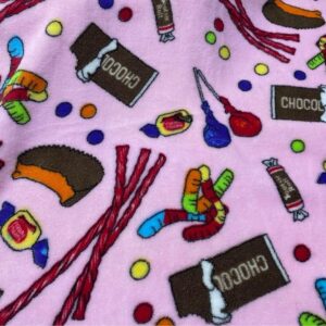 2pc Pink Plush Fleece Fabric