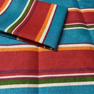 2pc Richloom Solarium Outdoor Striped Fabric