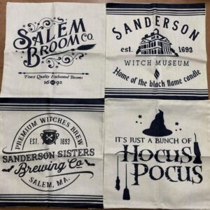 4pc Halloween Pillow Covers