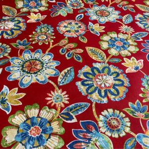6 Yards Richloom Solarium Daelyn Cherry Outdoor Fabric