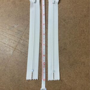 Beige/Off White Talon Zipper