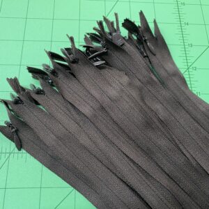 15” Brown Hidden Zipper