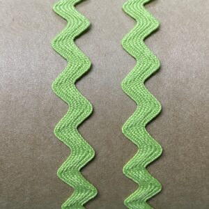 Sold By The Yard - 3/8” Chartreuse Green Rick Rack