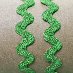 Sold By The Yard - 1/2” Lime Green Rick Rack