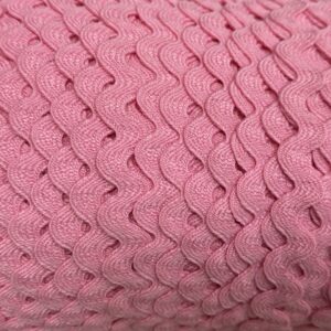 Sold By The Yard - 3/8” Pink Rick Rack