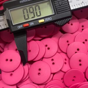 10pk Pink Two Hole Button